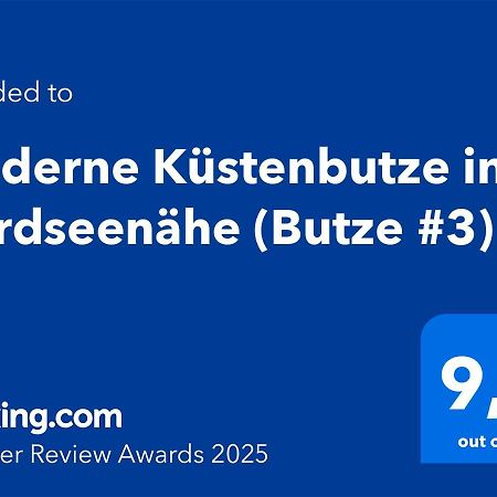 Moderne Kuestenbutze In Nordseenaehe Mildstedt エクステリア 写真